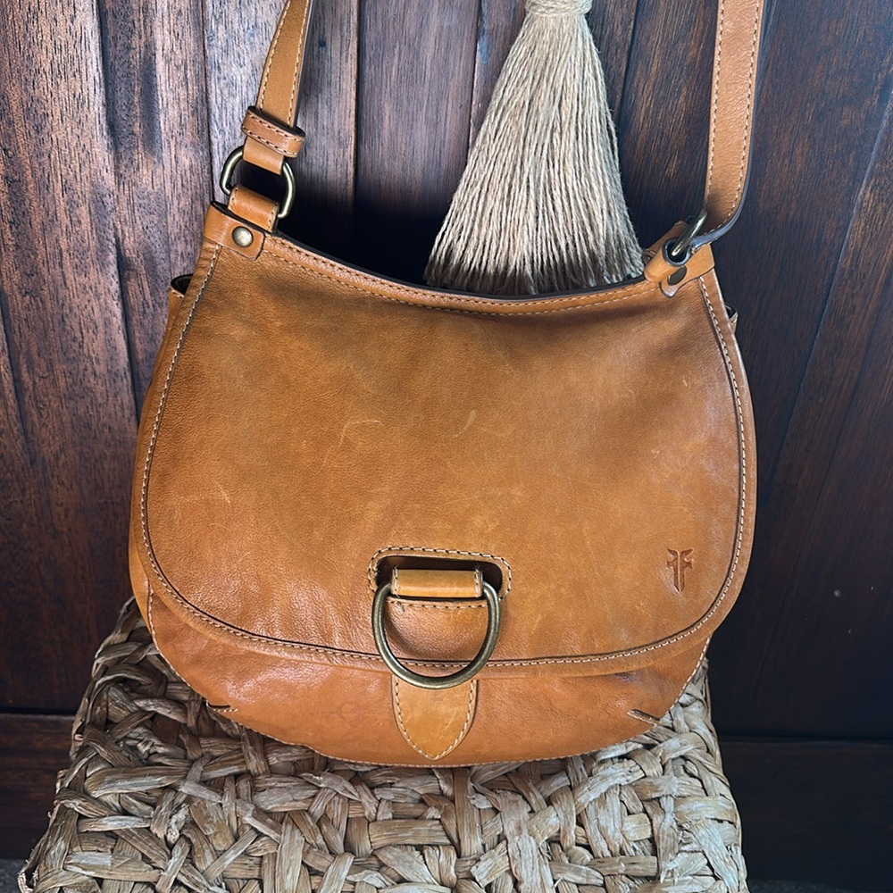 Frye Tan Leather Bag